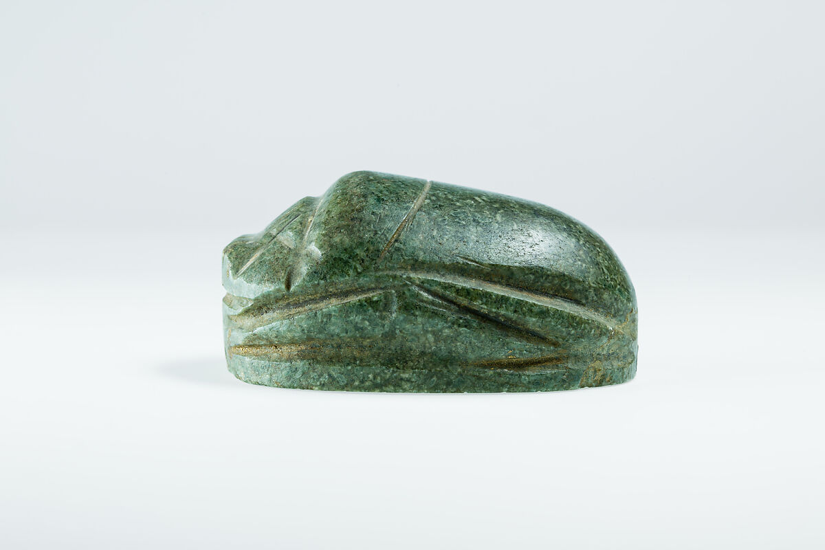 Heart Scarab of Ramesses, Serpentinite