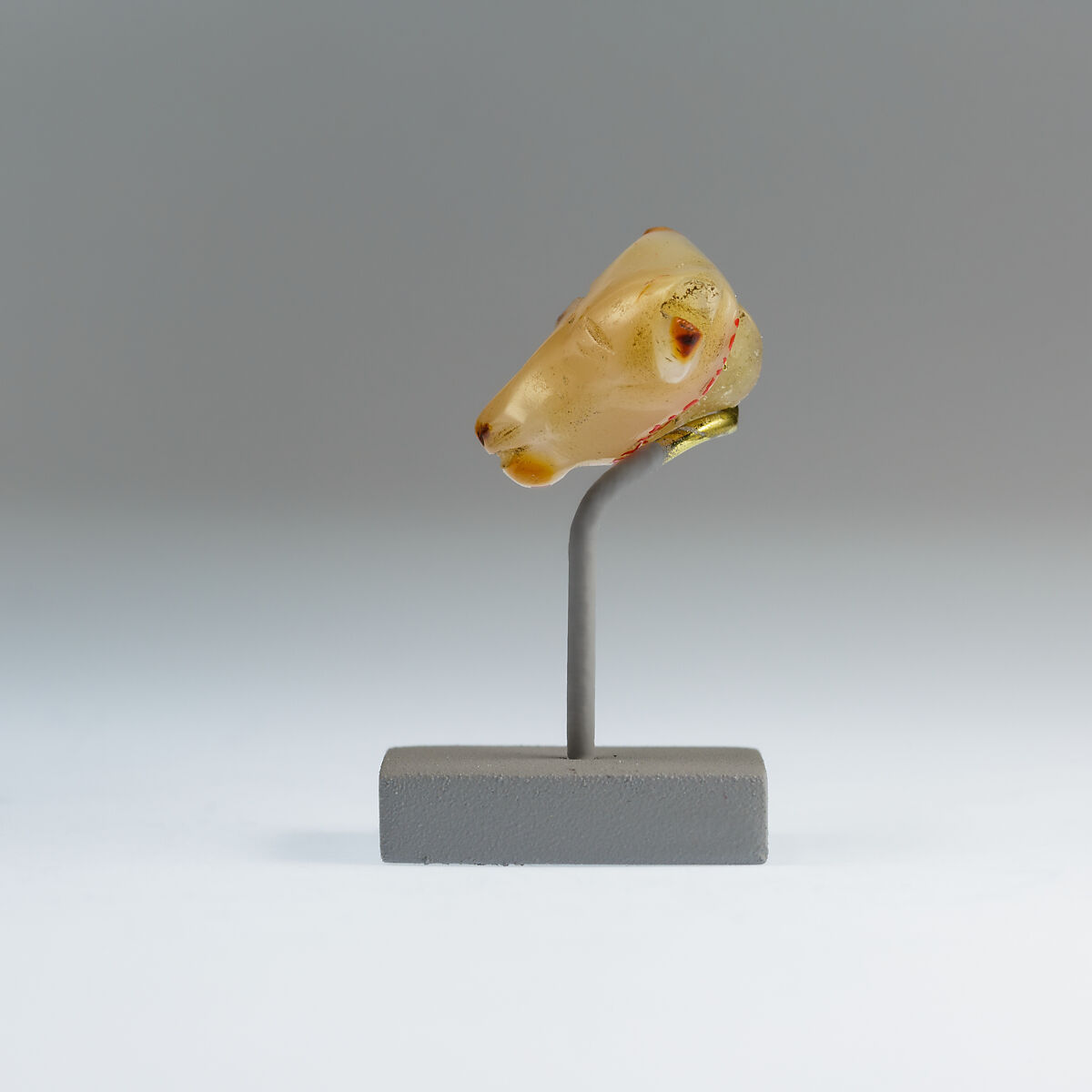 Calf's Head Amulet, Agate