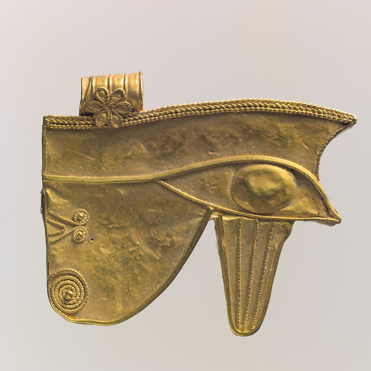 Wedjat Eye Amulet, Gold