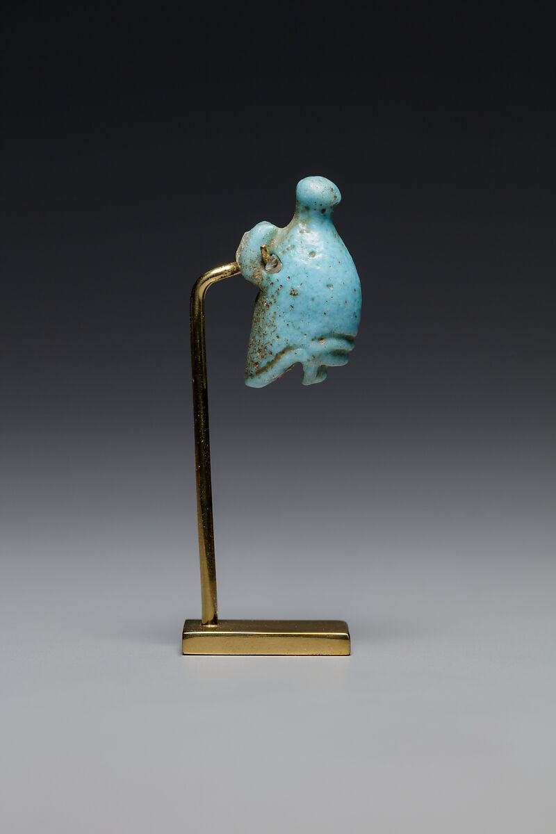Amulet: Crown of Upper Egypt, Faience