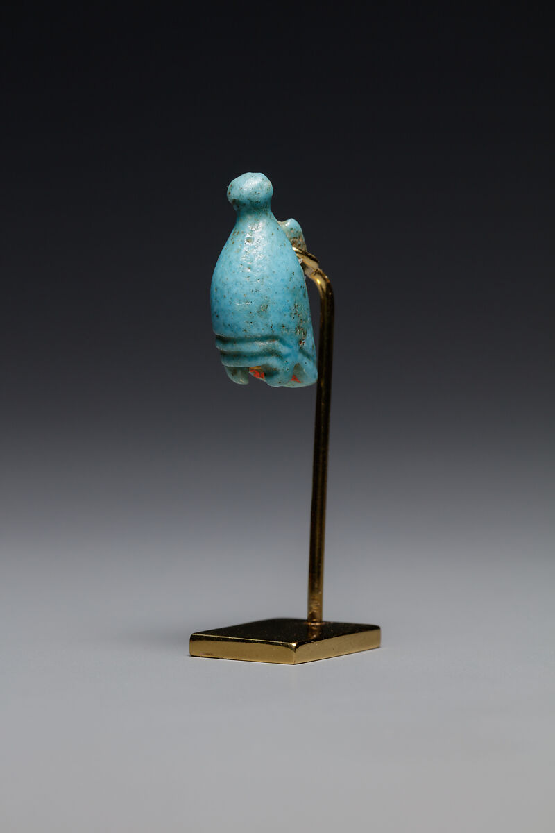 Amulet: Crown of Upper Egypt, Faience
