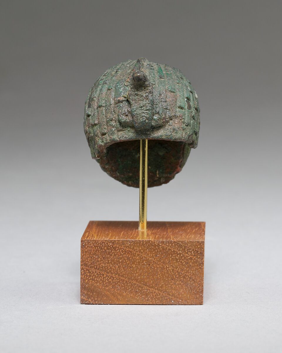 Miniature Headdress, Bronze or copper alloy