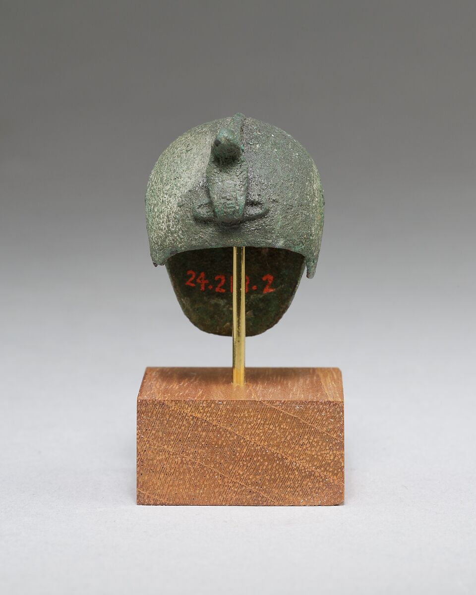 Miniature Headdress, Bronze or copper alloy