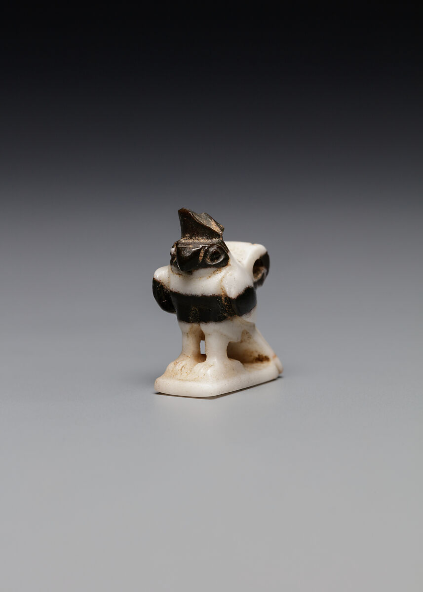 Amulet: Horus falcon, Agate