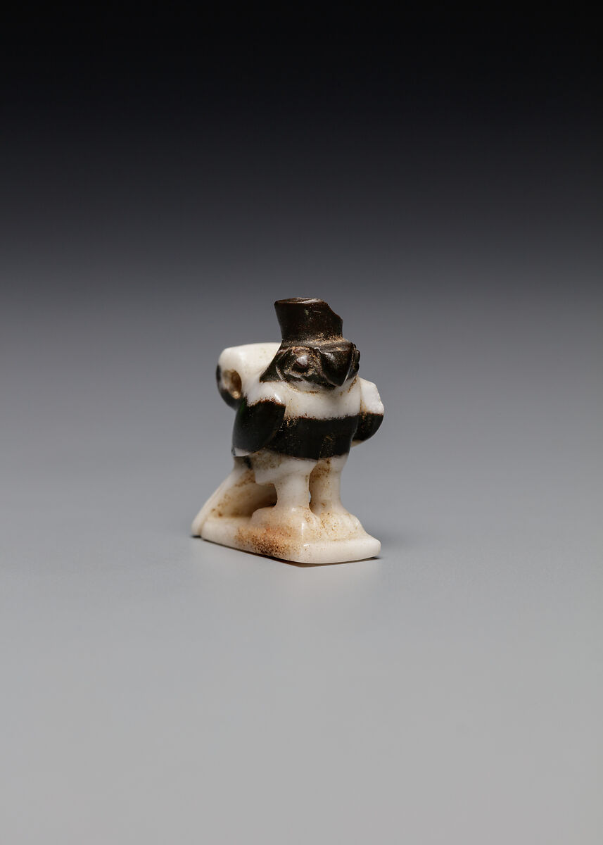 Amulet: Horus falcon, Agate