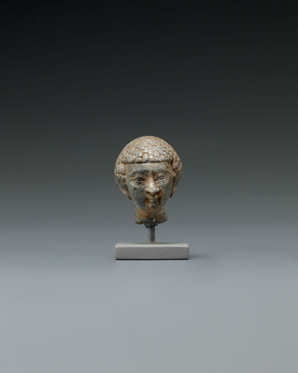 Head from a Statuette, Ivory 