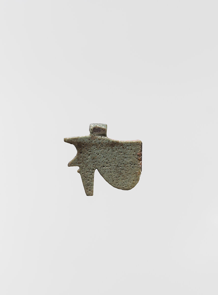 Wedjat Eye Amulet, Faience