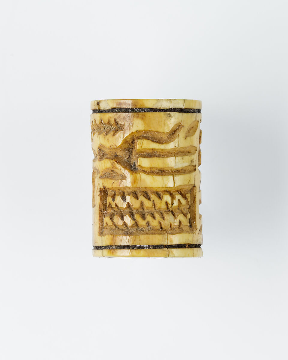 Cylinder seal, Ivory