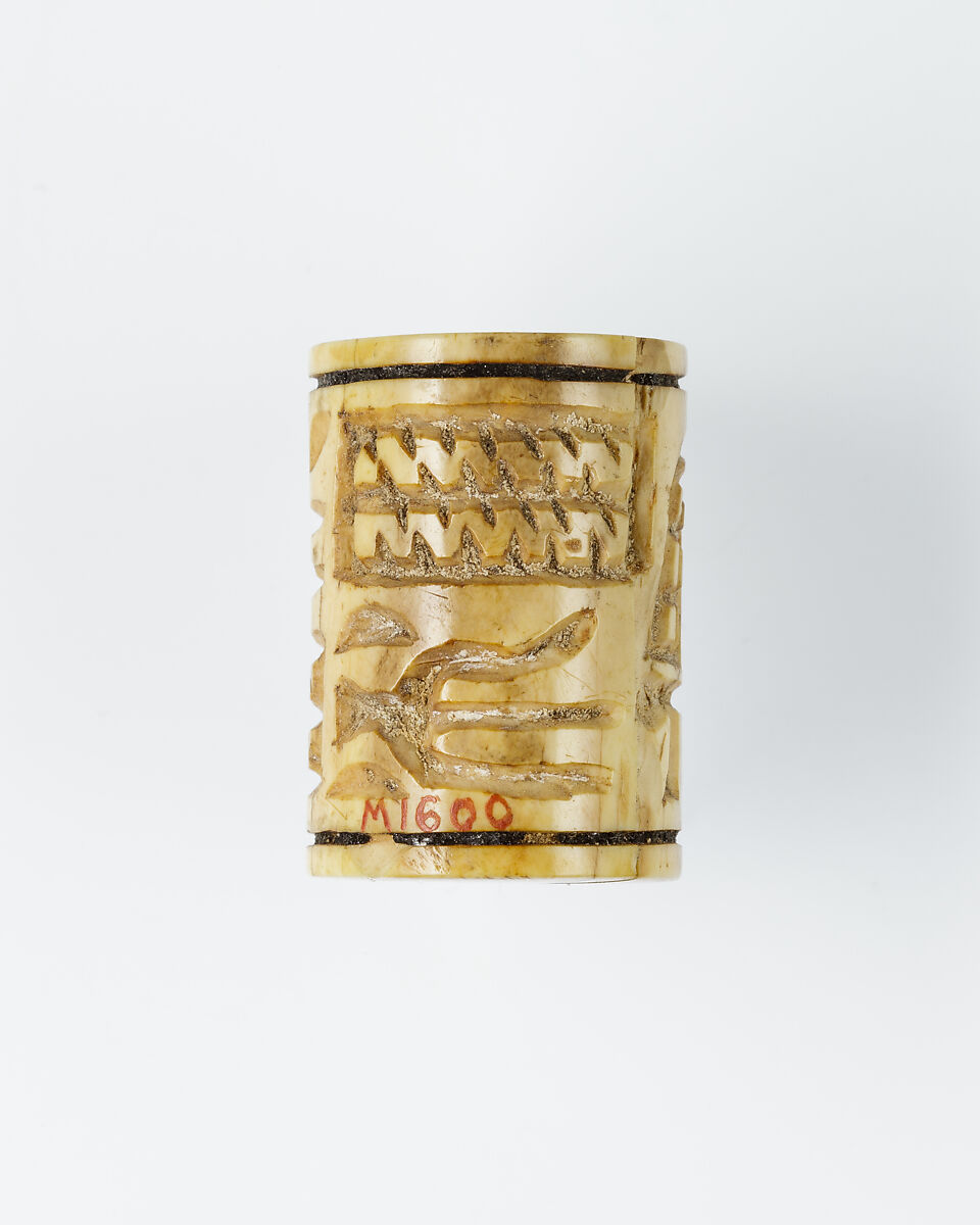 Cylinder seal, Ivory