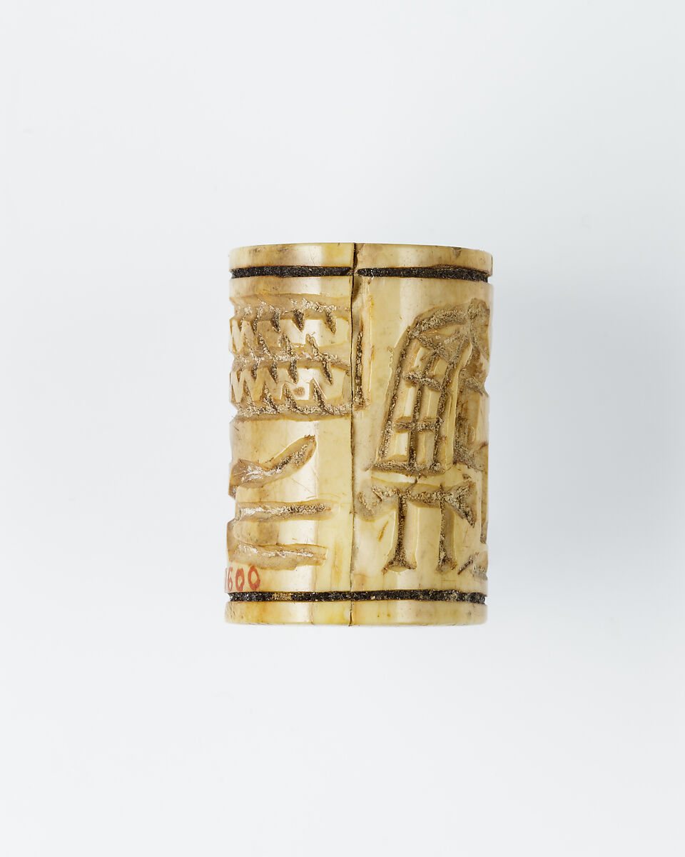 Cylinder seal, Ivory