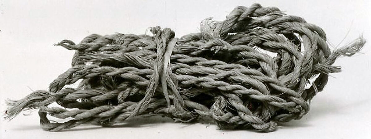 Rope, Organic material, fiber 