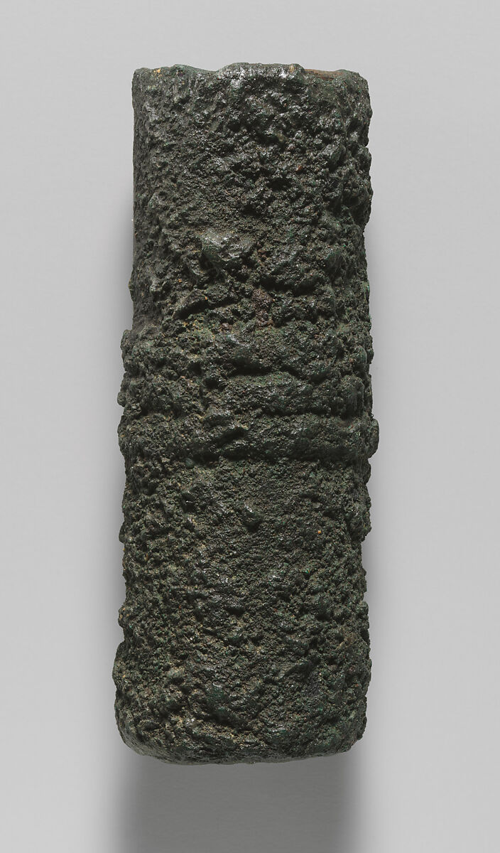 Mace head and ferrule, Copper alloy