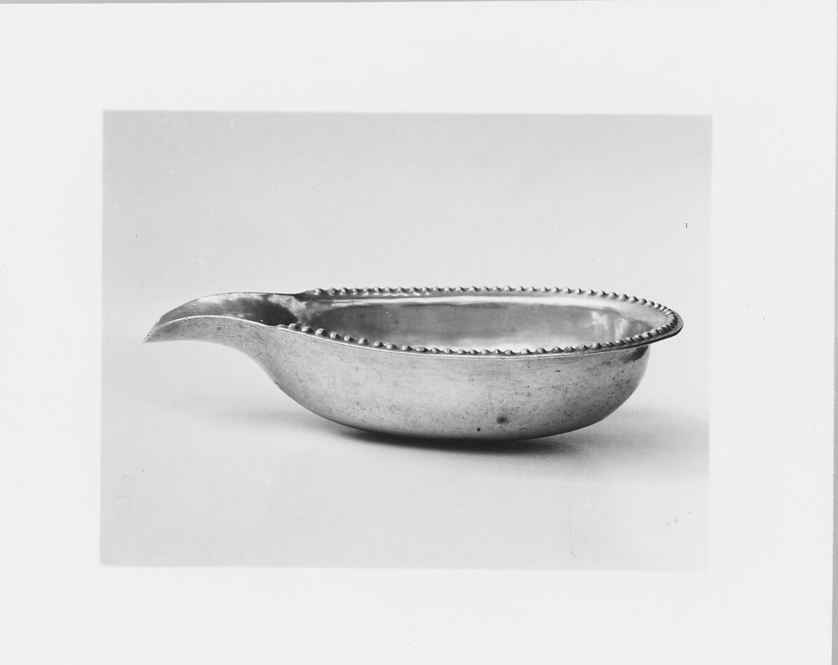 Pap Boat, Joel Sayre (1778–1818) or, Silver, American 