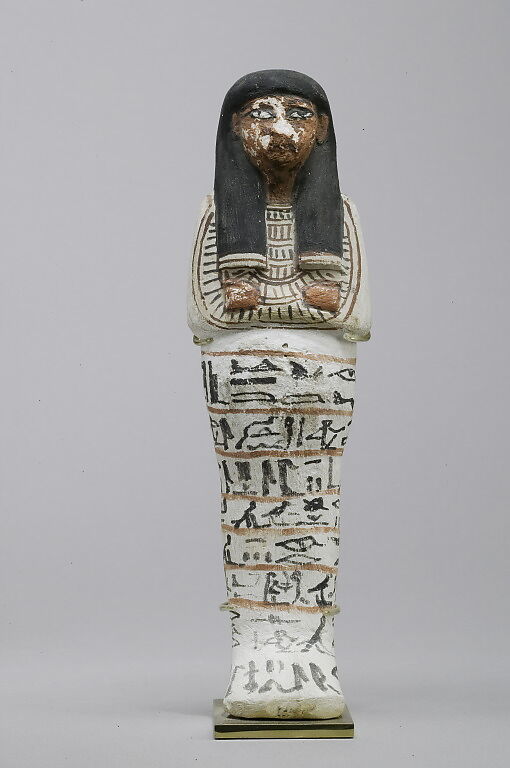 Shabti of Khabekhnet, Limestone, paint