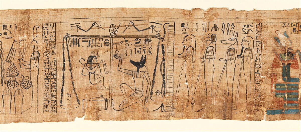 Book of the Dead Papyrus of Tiye, Papyrus