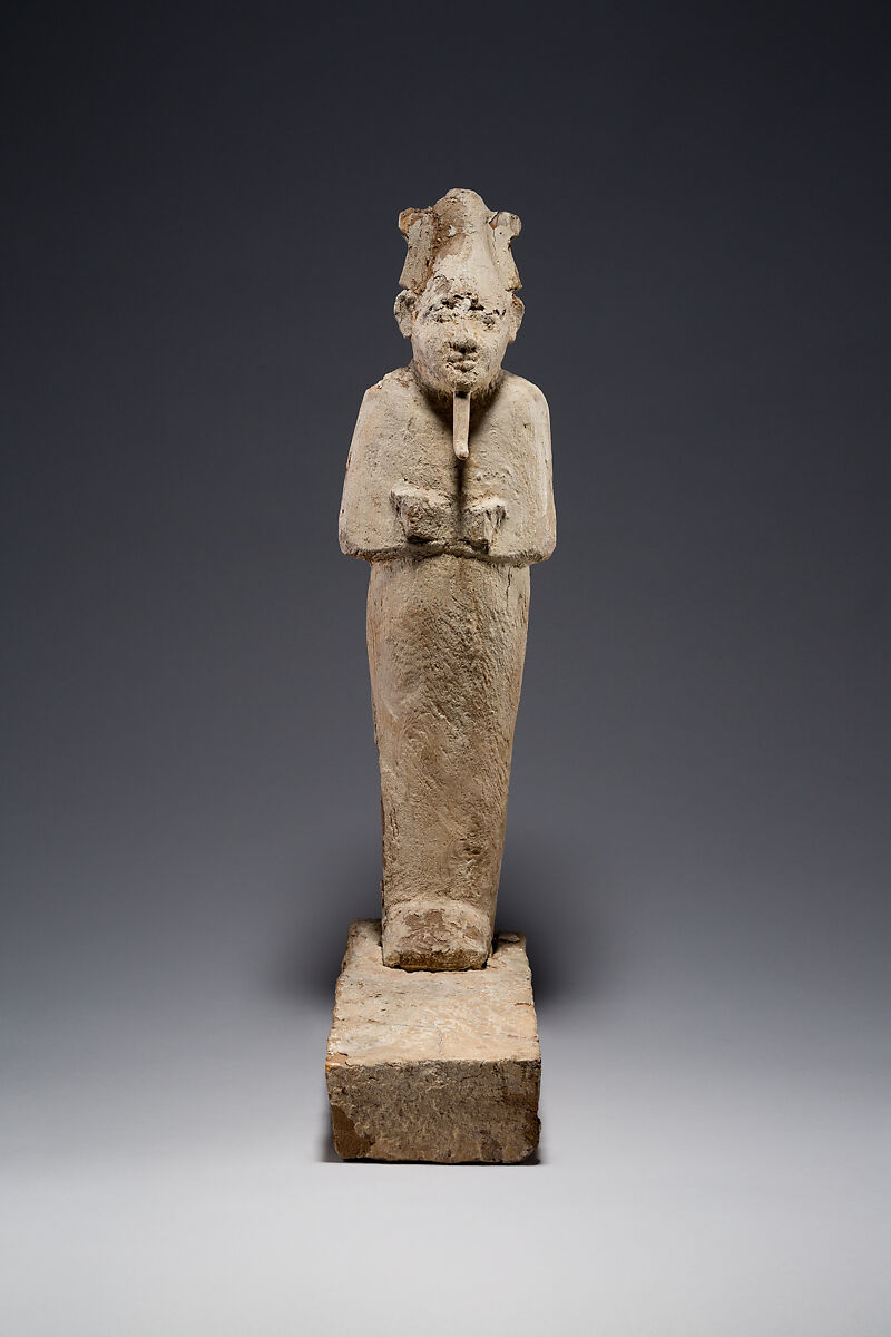 Osiris Figure, Wood, paint 