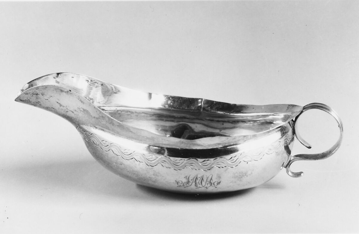 Pap Boat, William Thomson (1777–1833), Silver, American 