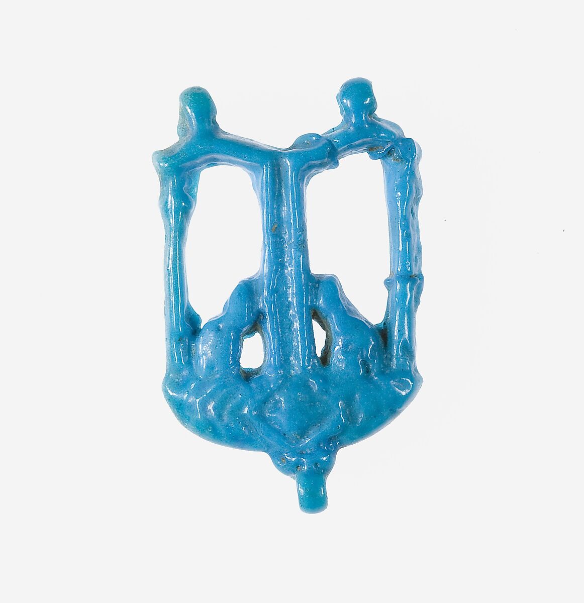 Heb-Sed Amulet, Faience 