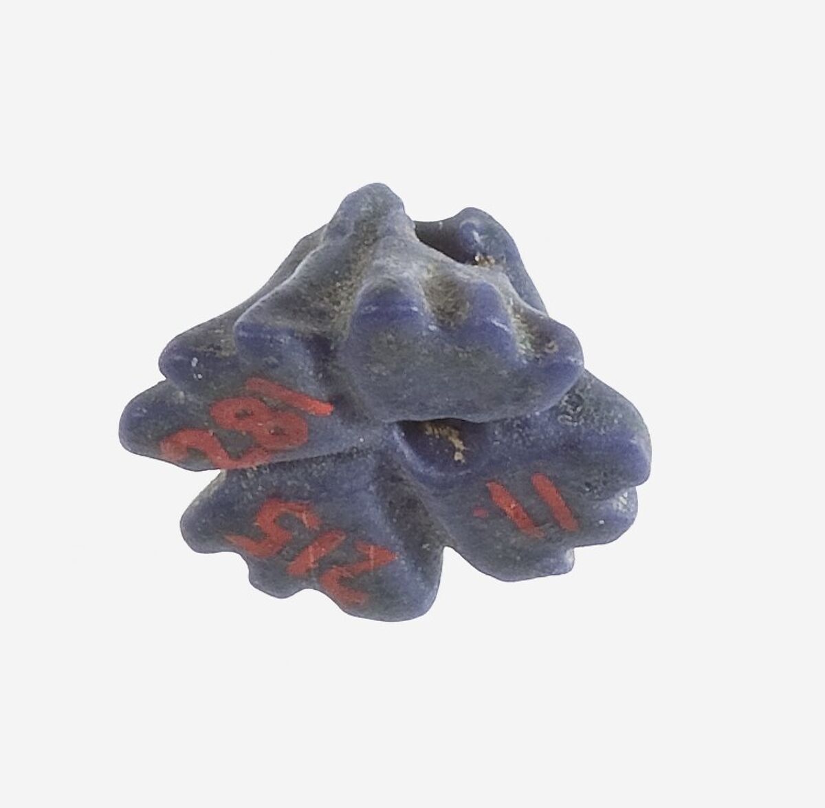 Pendant: Petals of Cornflower, Faience