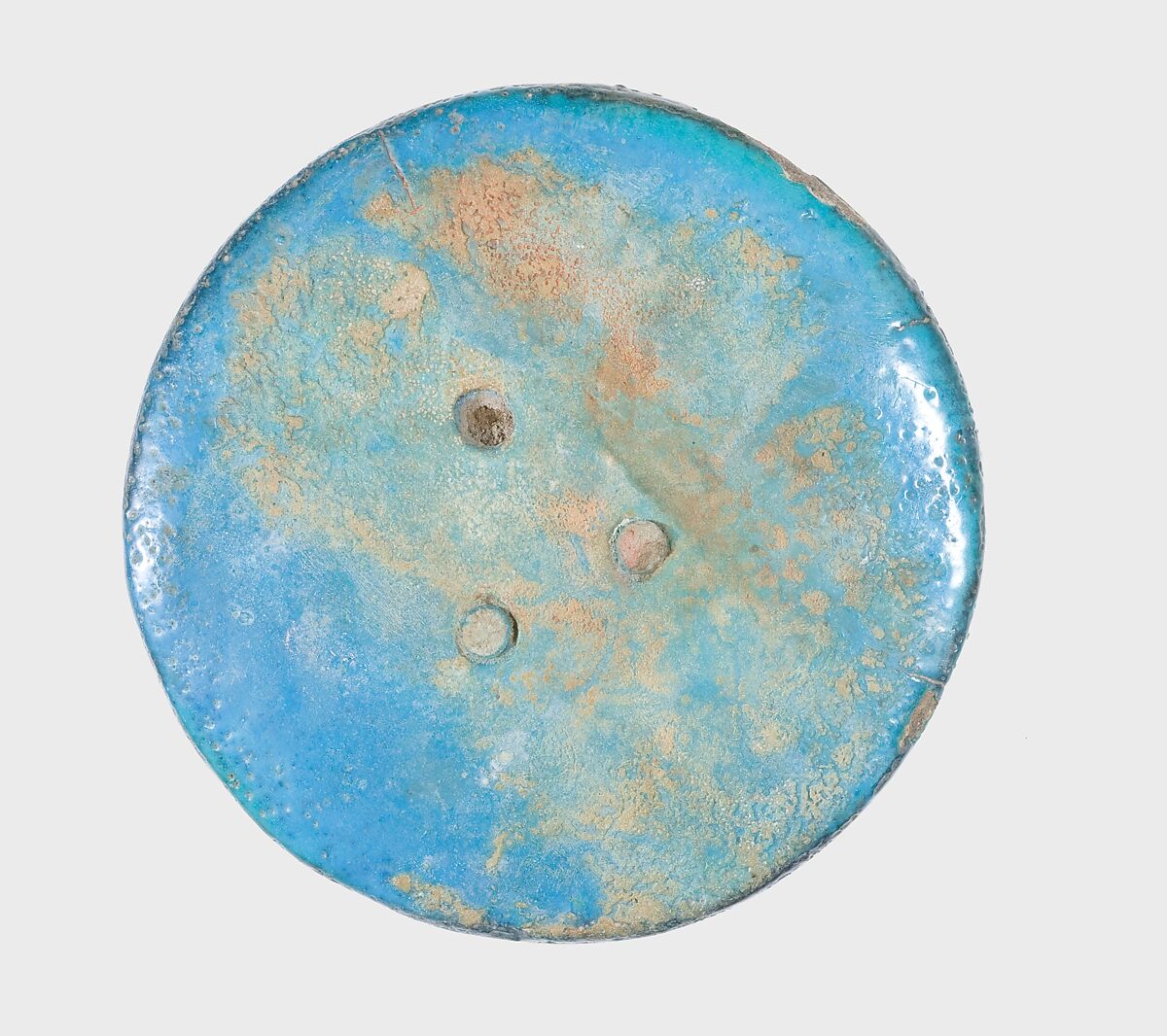 Jar Lid, Faience