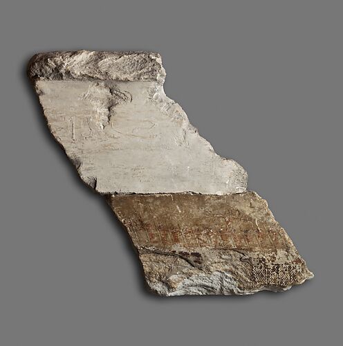 Relief showing a royal ship
