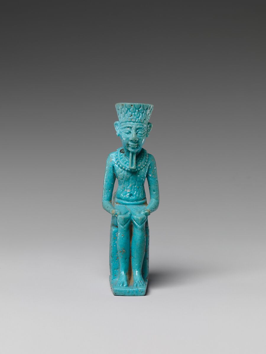 Amun, Faience 