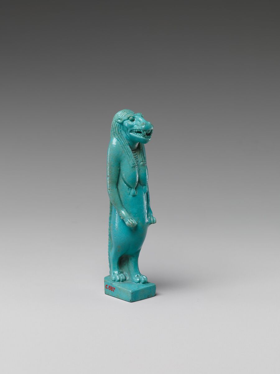 Taweret, Faience