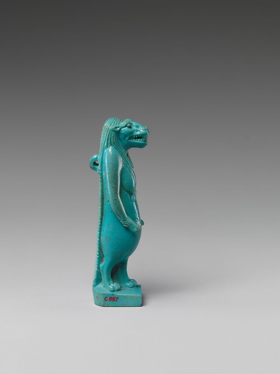 Taweret, Faience