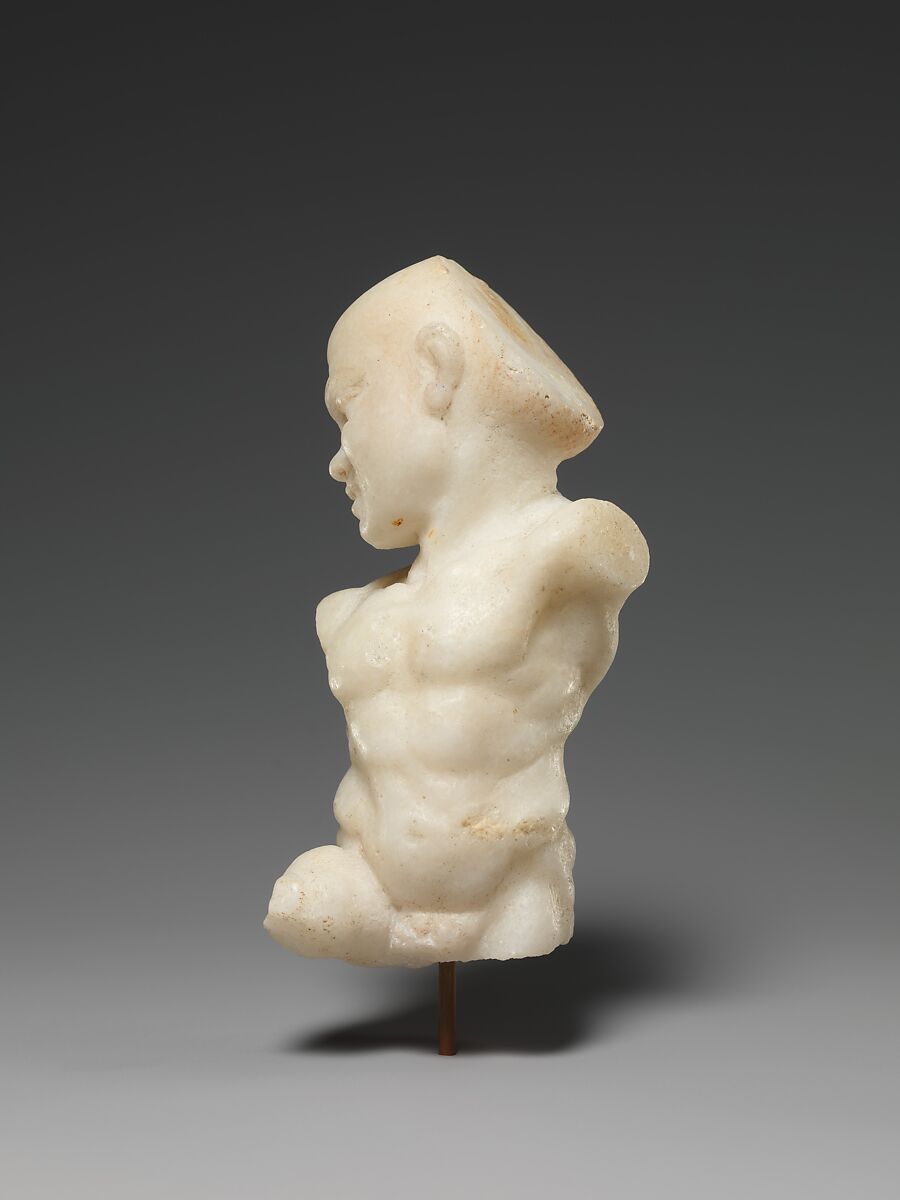 Statuette of a dancing dwarf, Marble
