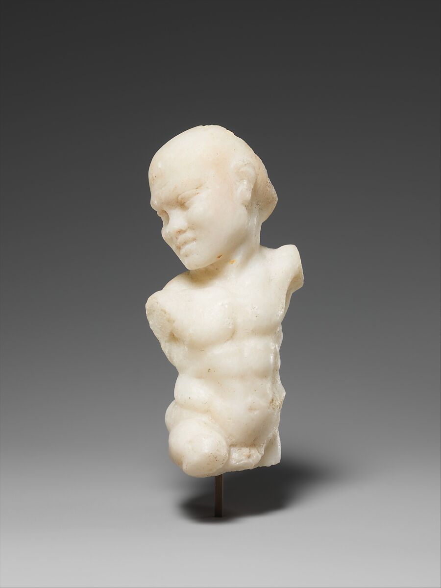 Statuette of a dancing dwarf, Marble