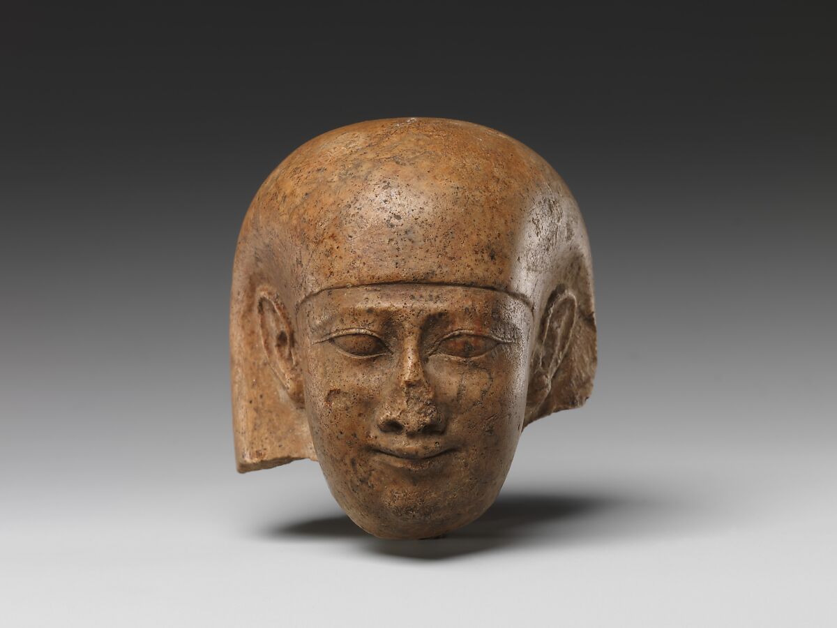 Head of an official, Quartzite