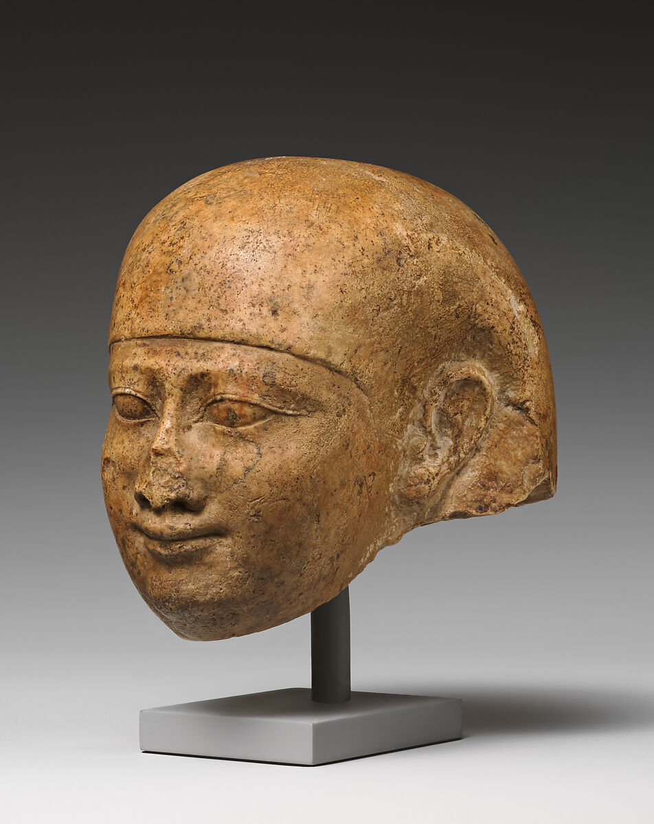 Head of an official, Quartzite