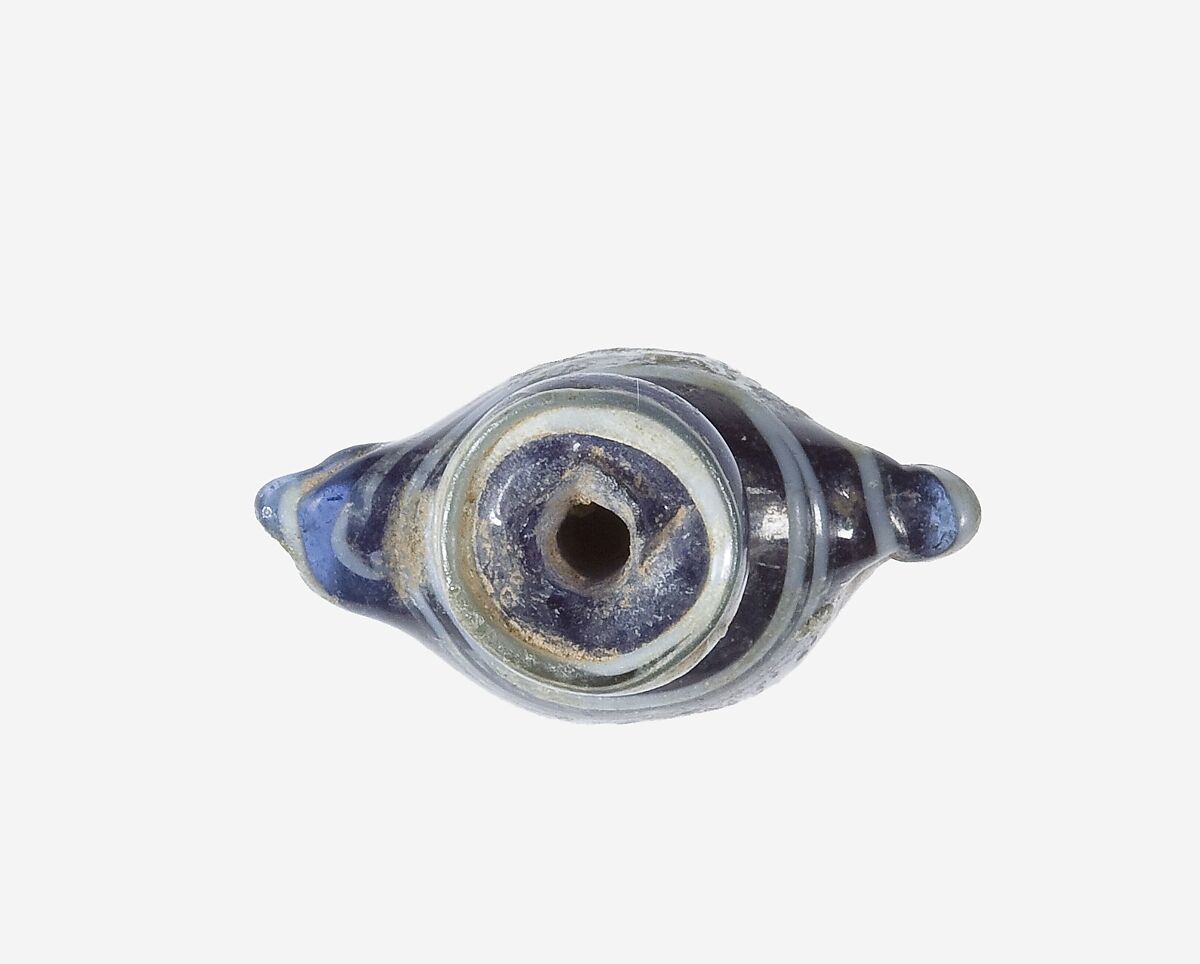 Heart Amulet, Glass, variegated