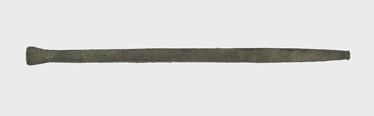 Carpenter's Chisel, Bronze or copper alloy 