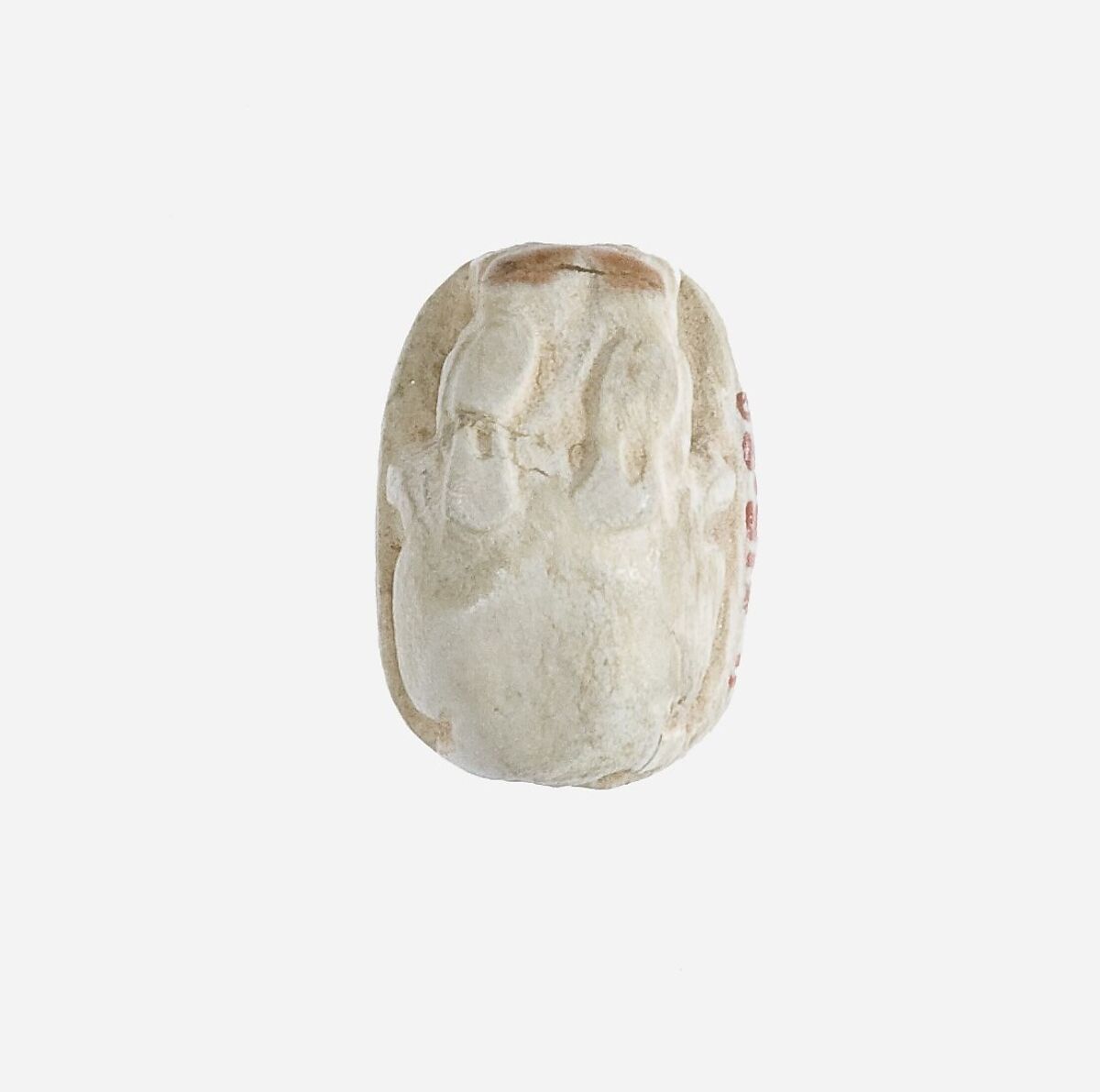 Seal Amulet Decorated with a Hippopotamus, White mica schist
