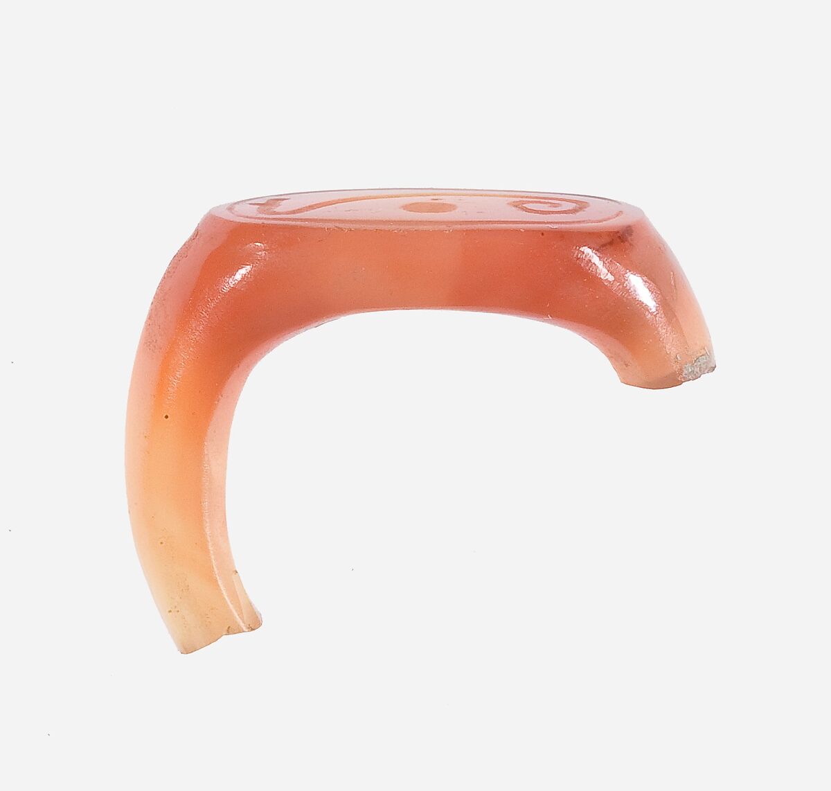 Ring Fragment, Carnelian