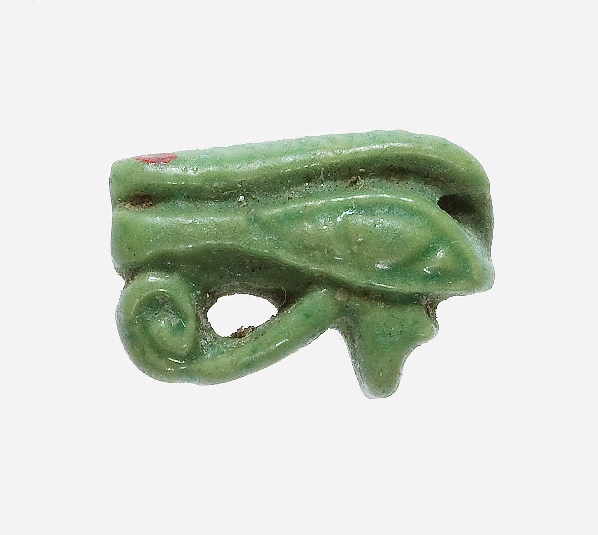 Wedjat Eye Amulet, Faience 