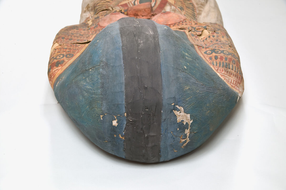 Cartonnage of a Woman, Cartonnage, paint