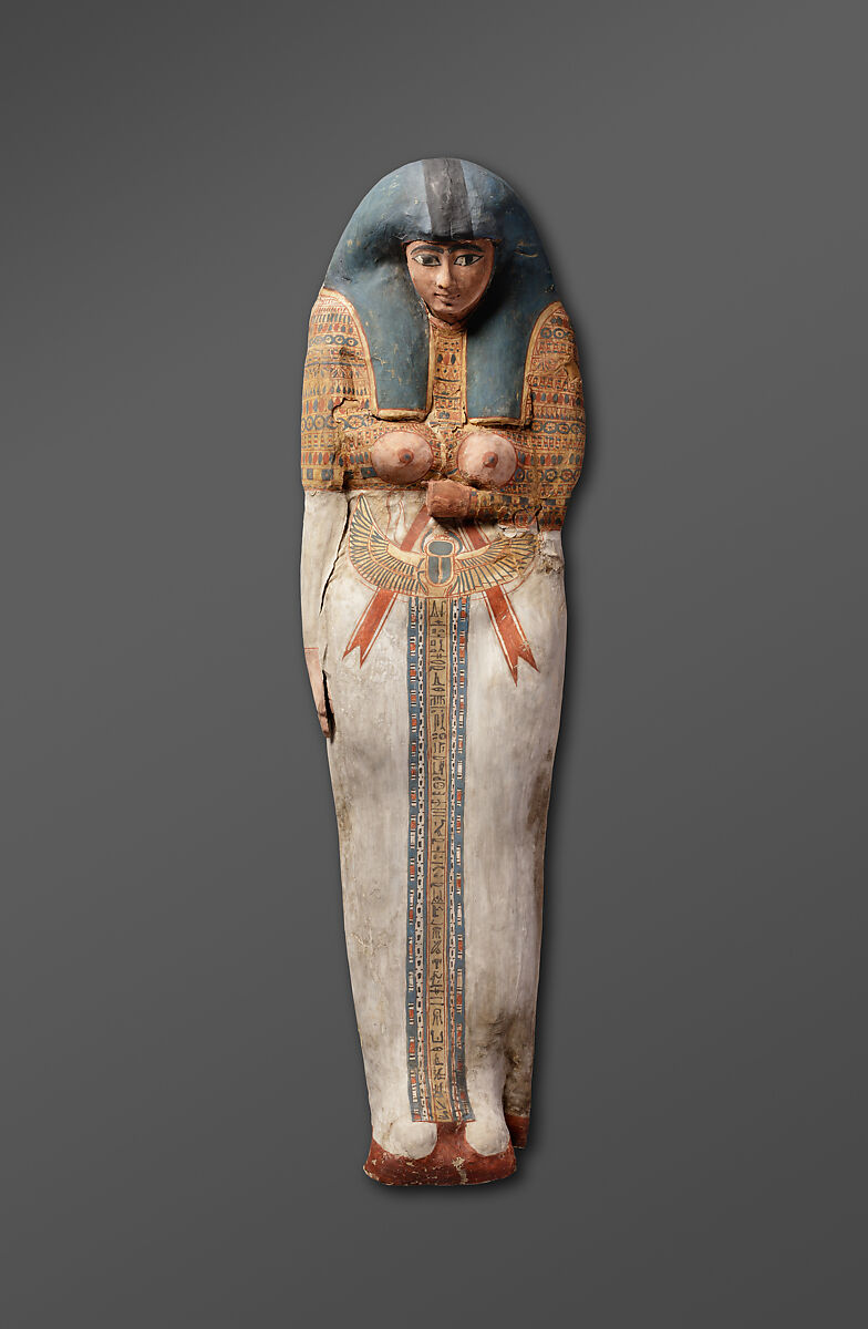 egyptian female sarcophagus