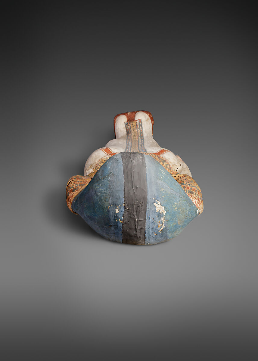 Cartonnage of a Woman, Cartonnage, paint