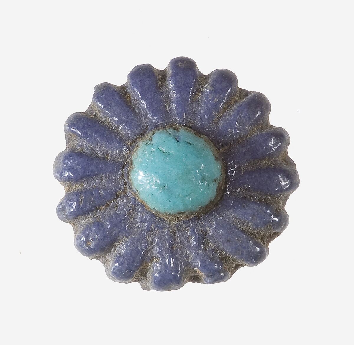 Daisy Pendant, Faience