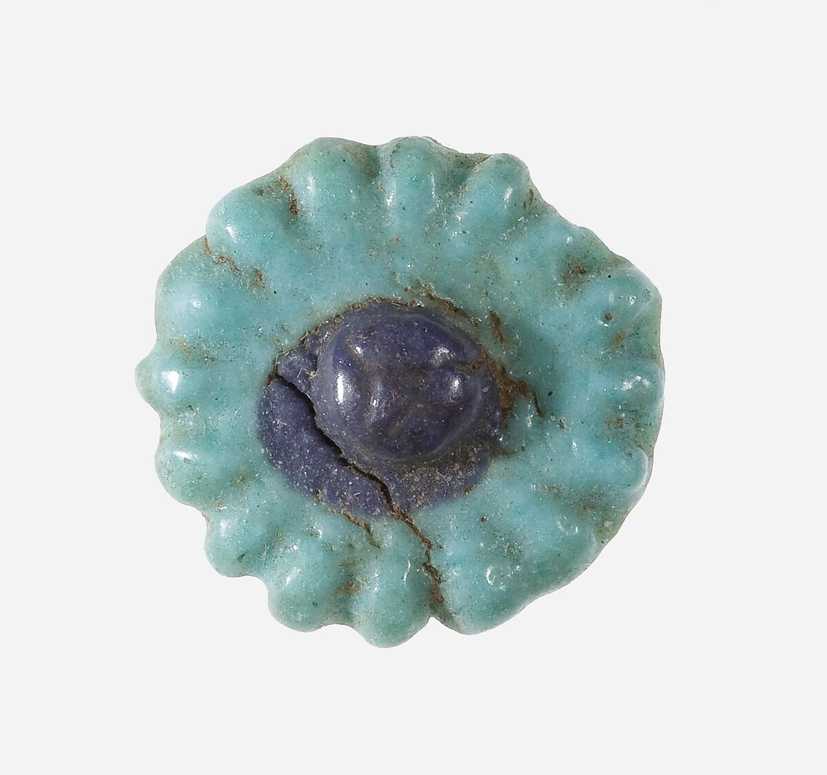 Daisy Bead, Faience 