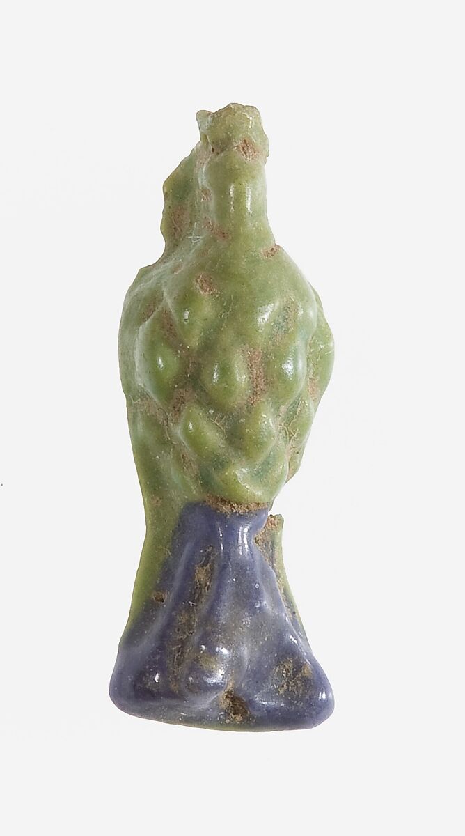 Cornflower Pendant, Faience 
