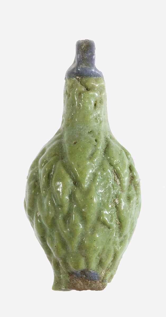 Cornflower Pendant, Faience