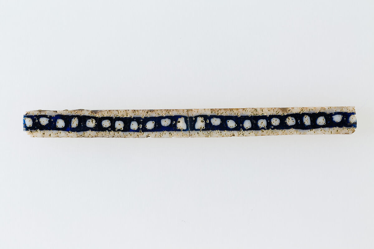 Inlay, rosette strip, Glass 