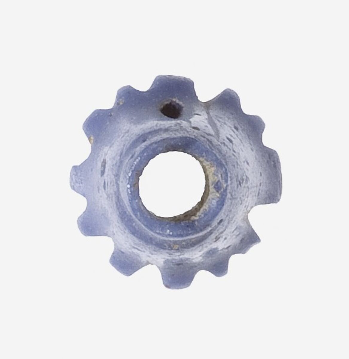 Pendant: Petals of Cornflower, Faience 
