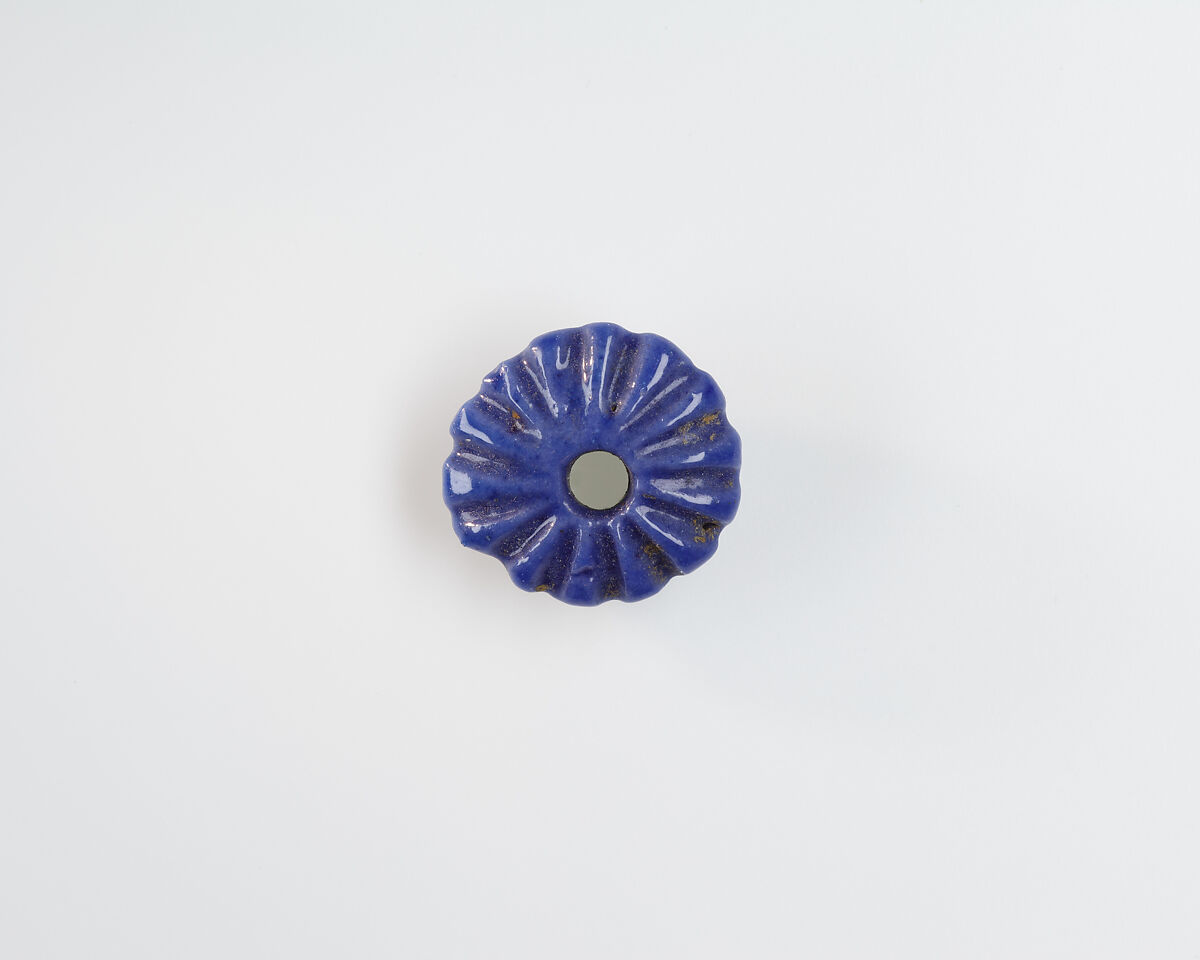Rosette Pendant, Faience 