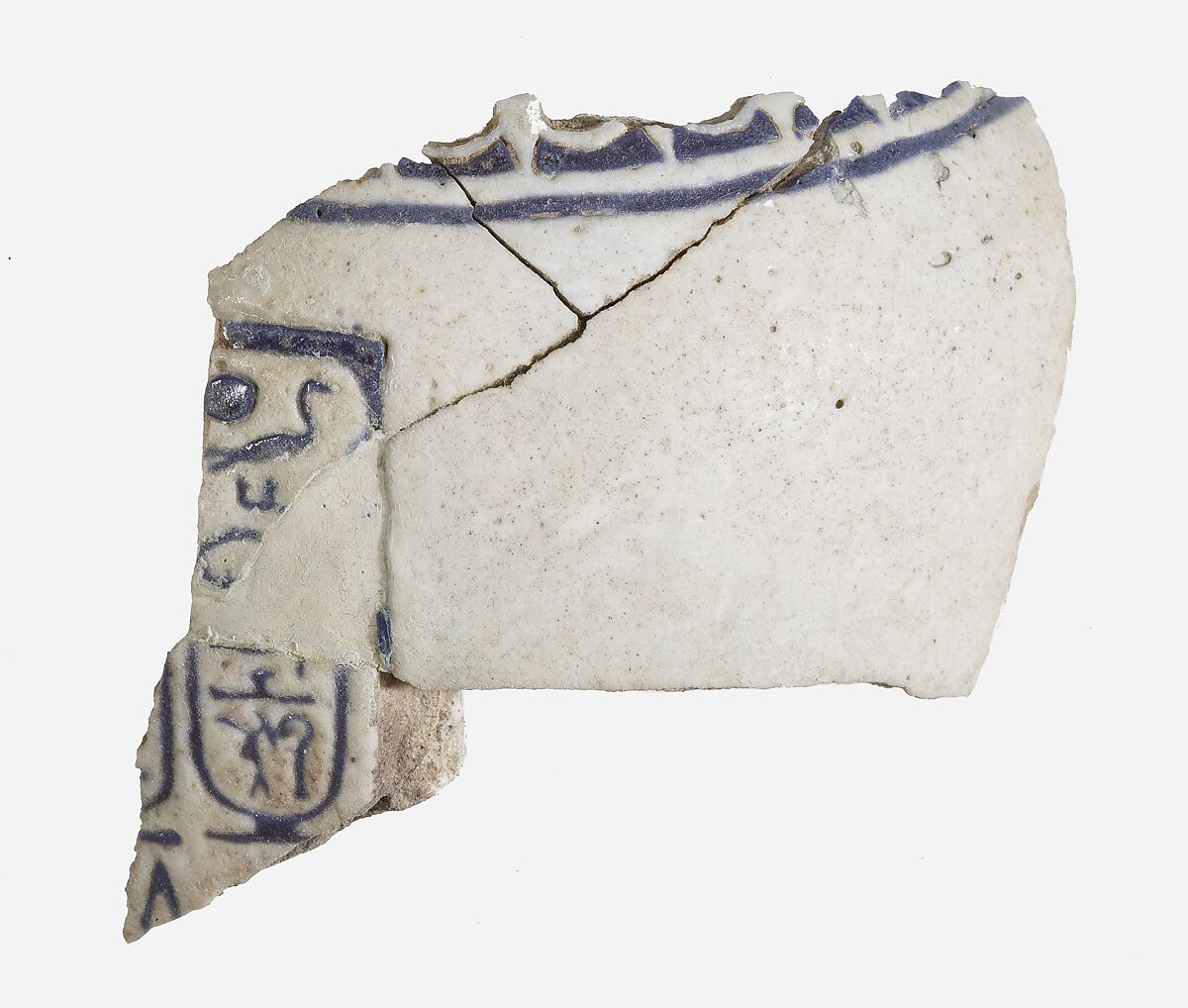 Fragments of Vase, Faience 