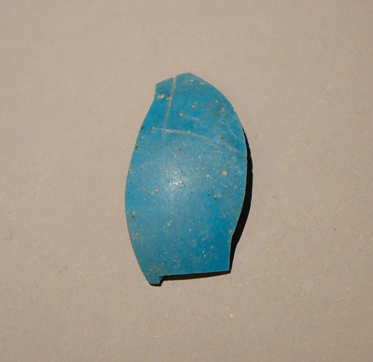 Inscribed Fragment of Vase, Glass