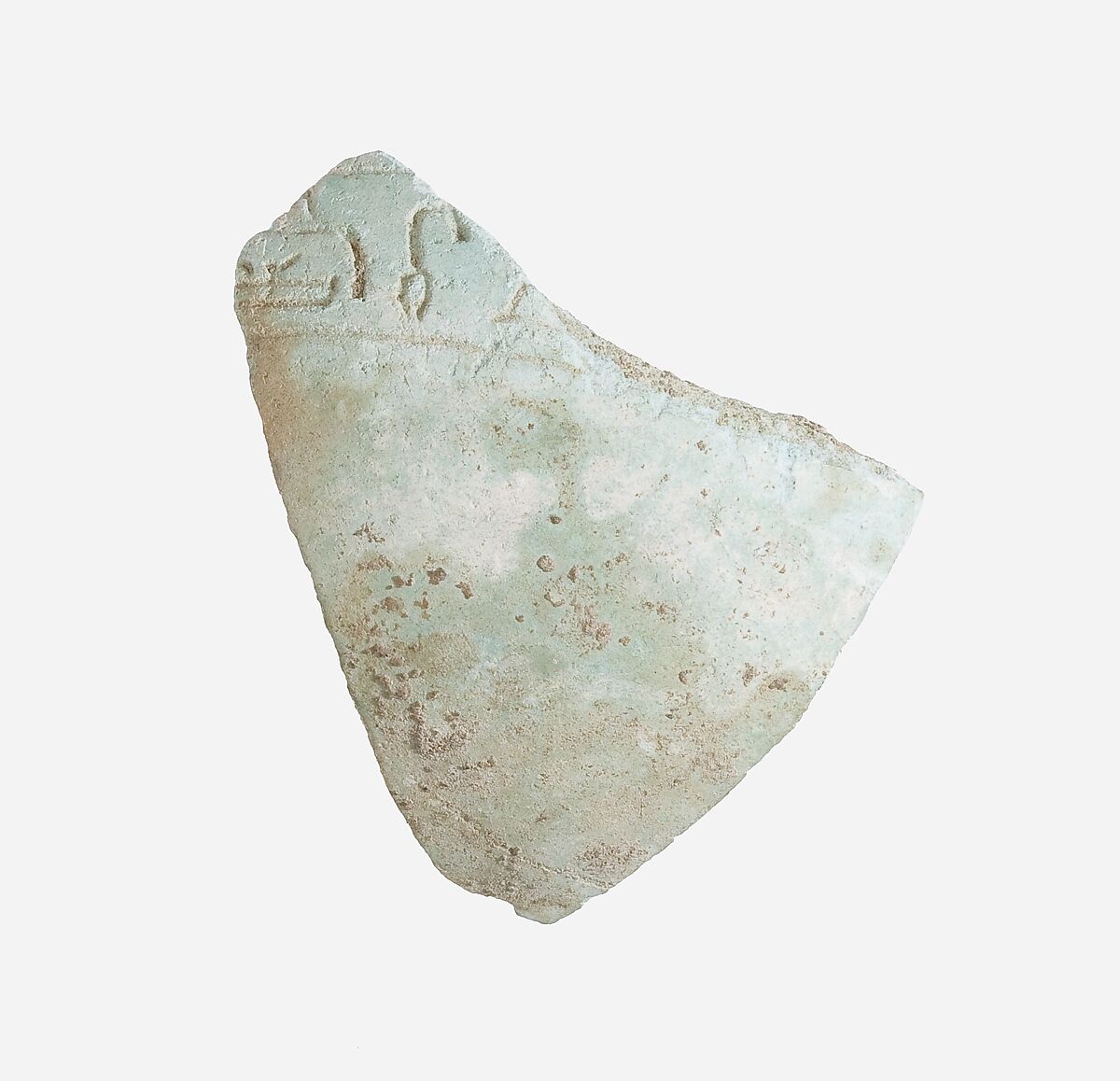 Fragment of Vase, Faience 
